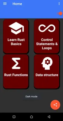 Rust android App screenshot 1